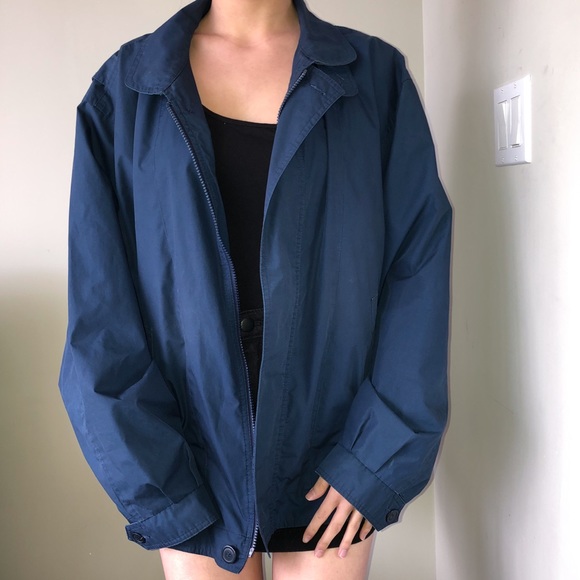 London Fog Navy Blue Jacket - Picture 2 of 6